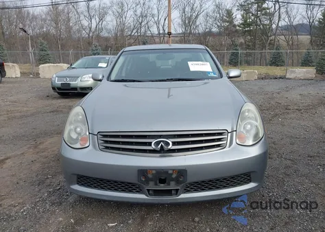 2005 Infiniti G35X from USA, damaged, VIN JNKCV51F65M312787